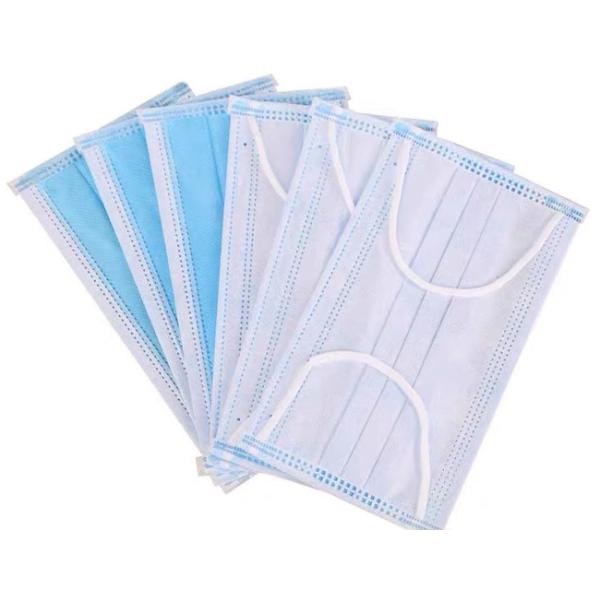 Disposable Adult FDA Antiviral 3 Ply Face Mask