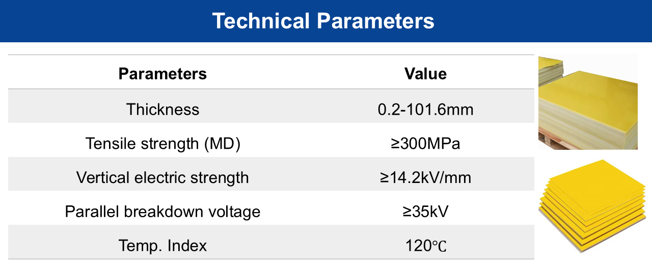 Phenolic Epoxy Fiberglass Mat Laminate Sheet For Electrical Insulation