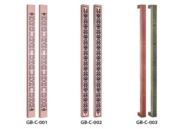 Polished SS304 Stainless Steel Tube Handles For Wooden Or Glass Door