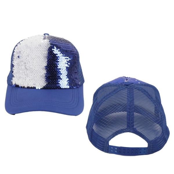 Sublimation Sequin Baseball Cap Custom Baseball Caps With Logo Photo Printing