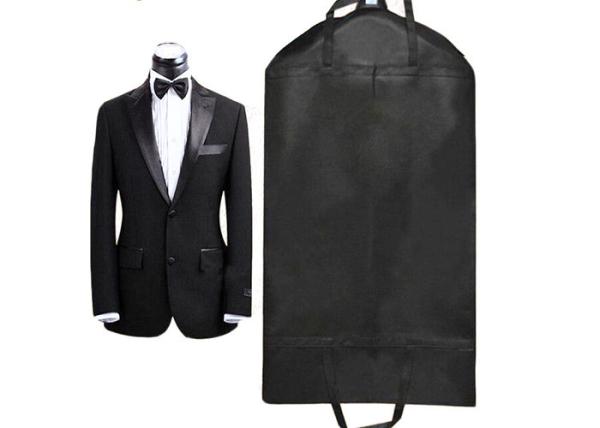 Laminated RPET Suit Garment Bag Waterproof Mens Suit Bag Foldable