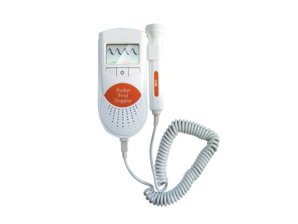 12th Week Pocket Fetal Doppler Machine ，Baby Heartbeat Doppler