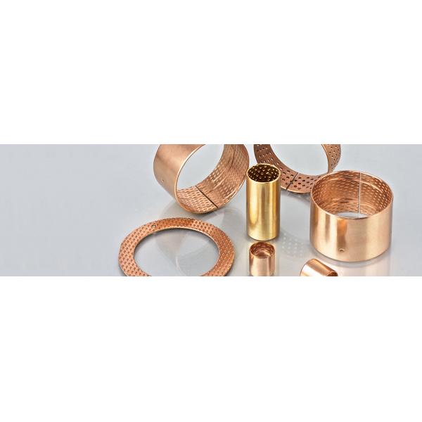 CuSn8 & CuSn6.5 Bronze Bearings Material | Flange Cylindrical Bushes Type