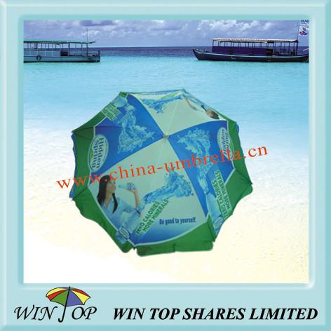 48 Fashion Heat Transfer Beach Umbrella