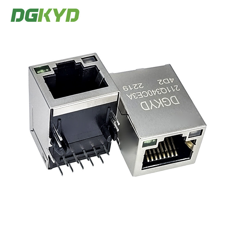 pcb сетевого интерфейса соединителя 2.5G RJ45 DGKYD211Q340CE3A4D2 поднимает RJ45 домкратом модульное поднимает 10PIN домкратом