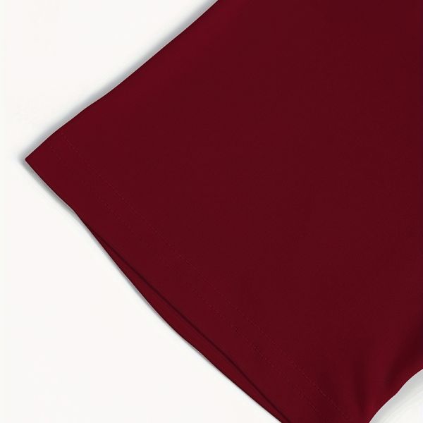 Solid Color Black Two Piece Set Double Layer Shorts Going Out Sets Round Neck