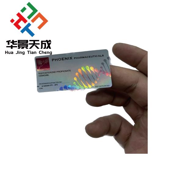 Pharmaceutical Injection 10ml Injection Labels With Digital Printing