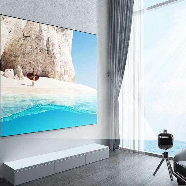 Репроектор WVGA 854*480 репроектора 5G WiFi домашнего кинотеатра MiraCast трансляции