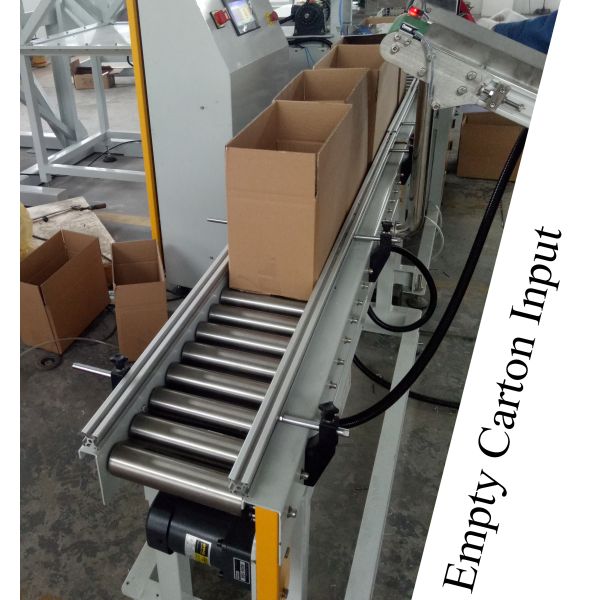 Automatic Carton Packing Machine for Fasteners with 10bag/min Capacity and Easy Operation