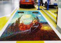 imported Epson industrial grade two nozzles 3D Ground painting printer with 3 years warranty longlife usage