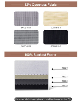 Persianas eléctricas de encargo motorizadas Eco del rodillo - amistoso para la decoración casera