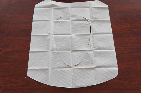 Disposable waterproof toilet cover seat for hospital and traveling,Paper toilet seat