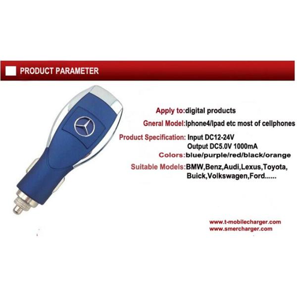 hot sale car plateUSB charger/car phone charger/cell phone charger