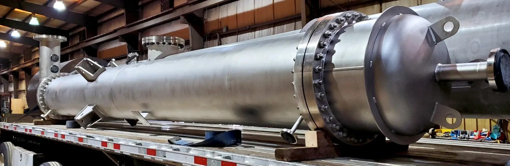 Shell Tube Heat Exchanger with Stainless Steel Shell and Tube Side