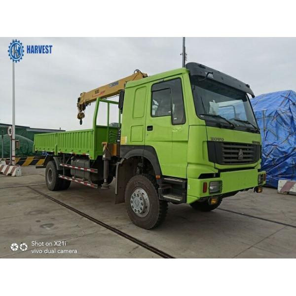 20kw puissance 4x4 conduisant la capacité 6,3 Ton Telescopic Boom Crane de HOWO