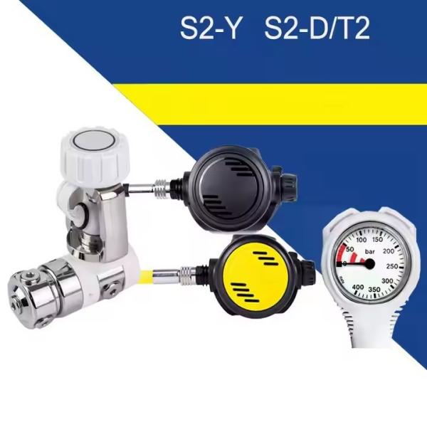 Balanced Scuba Diving Regulator Set High Safety Modern For Outdoor Sports
