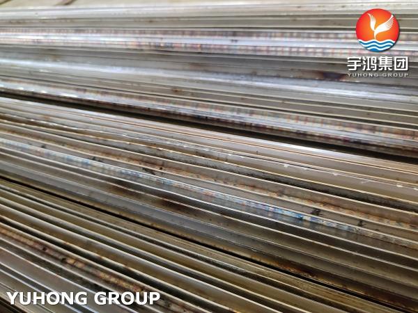 HVAC Systems Refrigeration Units ASTM A213 TP316L Longitudinal Welding Fin Tube