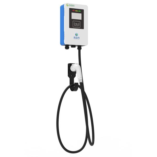 16A 32A pile de recharge à courant alternatif pour véhicule électrique murale / post-type