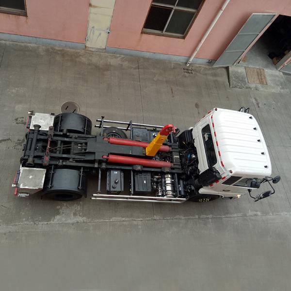 Cargador trasero Camión de basura desmontable Rechazo de recogida Gancho Camión de contenedores