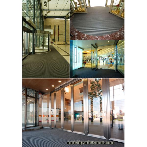 циновки входа рогожки 20mm контроль за обеспыливанием воздуха циновки безопасности выскальзывания резиновой алюминиевой анти-