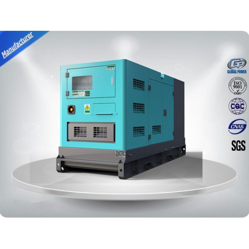 Stamford Alternator Genset Silent Generator Set , Three Phase Diesel Generator