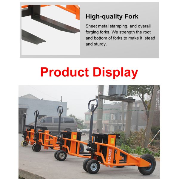 SINOLIFT NPT Serise Capacity Load 1000Kg Rough Terrain Pallet Truck