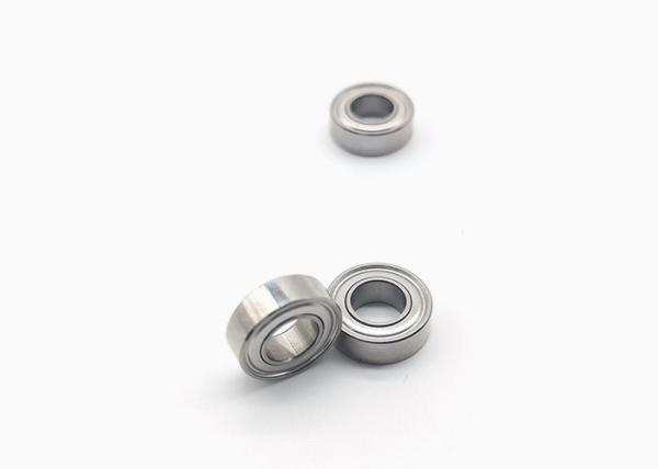 Premium S681 Stainless Ball Bearings , Miniature Ball Bearings With Metal Cage 1*3*1mm