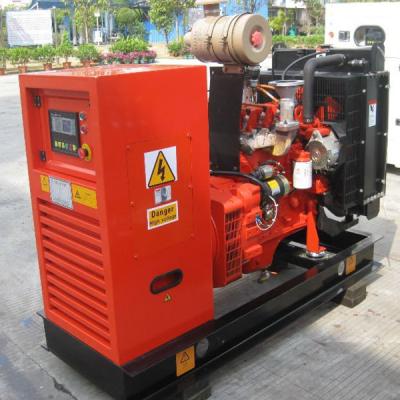 a água portátil à espera do gerador 35kw do gás 50hz natural esfriou com alternador de Stamford