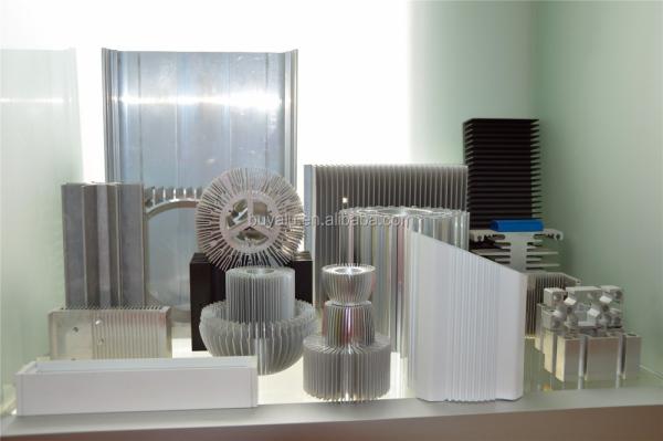 Sustainable Aluminum Industrial Profile Outside Fin Aluminum Radiator For Air Conditioner