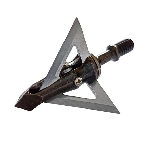100 Grain 3blade Hunting Archery Broadhead Field Point Arrow Tips Fixing Type