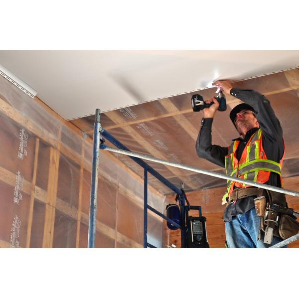 Paneles de pared de PVC blanco a prueba de humedad de 406 mm de ancho para proyectos de renovación de viviendas