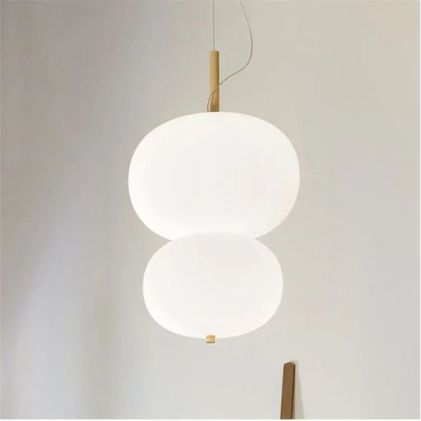 Scandinavia Pendant Light Big Glass Ball Ceiling Chandelier Suspension Hanging (WH-GP-199)