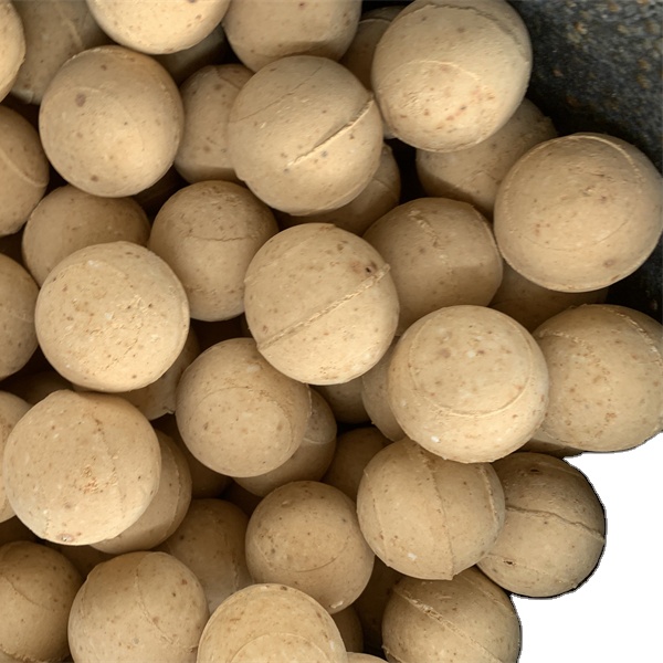 Ballon réfractaire à haute teneur en bauxite d'aluminium pour haut four à chaudière