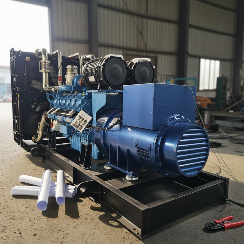 Natural Gas Generator 1MW 1250kva LPG LNG Biogas Generator Gasoline Big Electricity Generation for Power Plant
