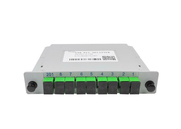 Быстрое разъединение волокна Splitter PLC 1x8, Splitter LGX волокна одиночного р