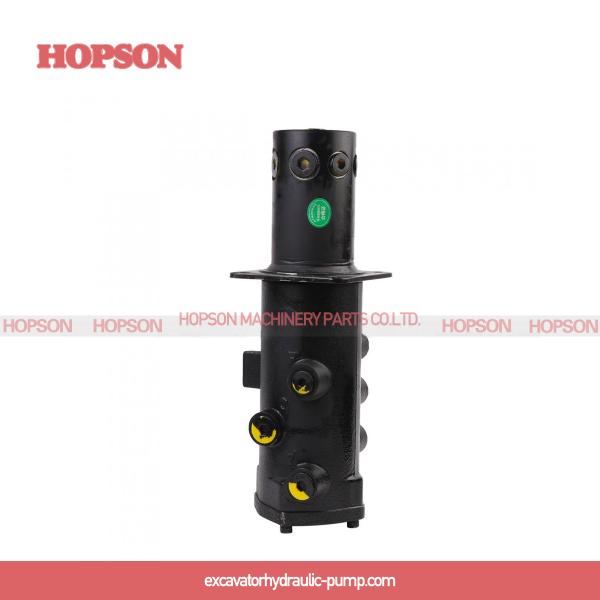 Черное шарнирное соединение экскаватора, шарнирное соединение FR65 YC65 YC85 гидравлическое роторное