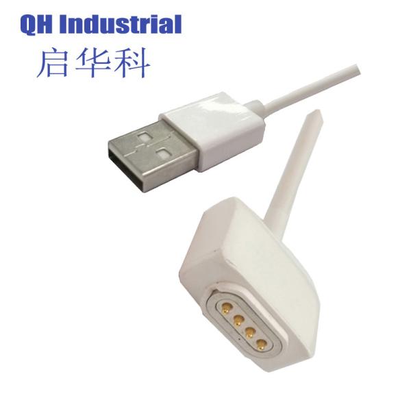 4Pin Netherlands Sensor Connector Pogo Pin Magnetic Connector Pogo Pin Connector For Smart Watch