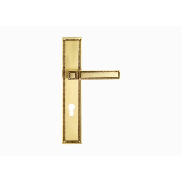 Luxury Vintage Solid Brass Interior Bronze Door Handle 135mm 63mm
