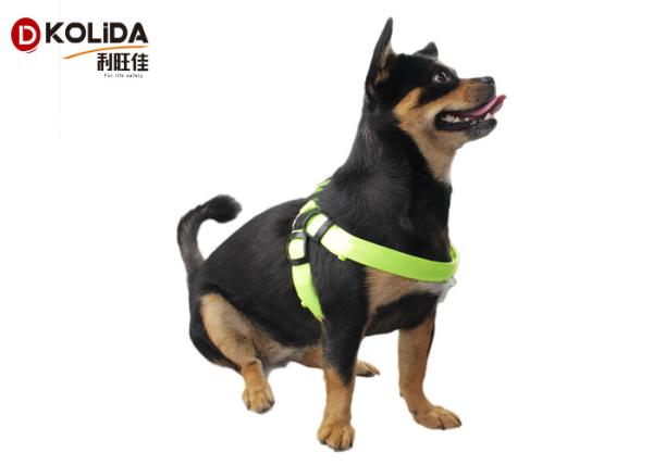 S M L Size No Escape Dog Harness Basic Nylon Vest Reflective Adjustable For Walking