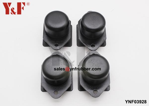 Natural Rubber Mounting Feet 2.5 Inch Length Marine Engine Mounts