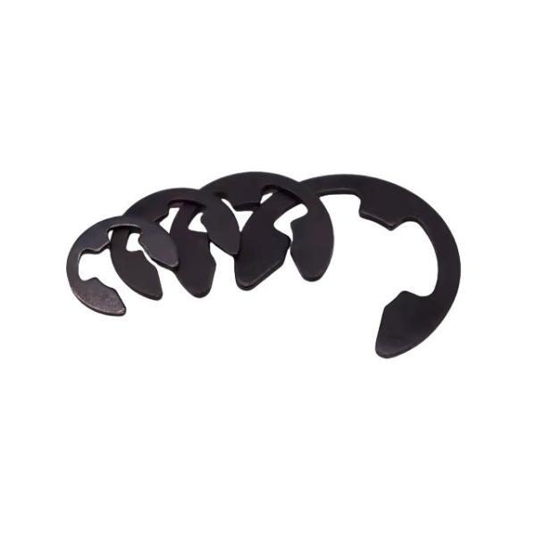E-Shaped Opening Internal Tooth Stainless Steel Circlips for Shaft DIN Standard Size M3M4M5M6M8M10M12M14M16M240M18M20M22M24M27