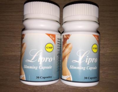 Lipro Slimming Belly Fat Burner Weight Loss Capsules Appetite Suppressant Herbal Natural Health