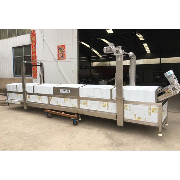 Industrial Conveyor Belt Deep Fryer Electric Fryer Machine For Potato Chips