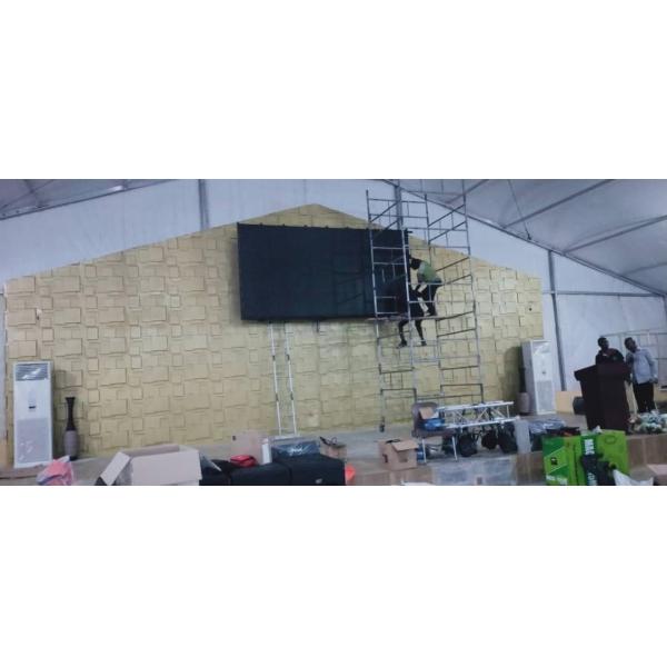 CCC P3.9 P4.8 RGB LED Video Wall 1000cd/sqm Aluminum Cabinet