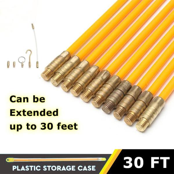 Electric Cable Puller Machine Magnetic Cable Puller Fiberglass Running Wire Cable