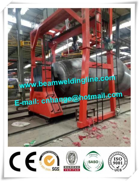 Oil Tank Welding Rotator , Automatic Welding Positioner For Tank Seam Welding