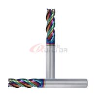 6mm extremidade Mills For Aluminum do elevado desempenho das flautas do revestimento 3 de 1/4 de polegada DLC