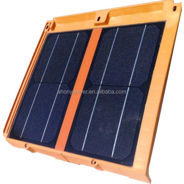 16w Telhas Solares Transparente Painel Solar Telhado Telhas Bifisso Modulo de Célula Solar