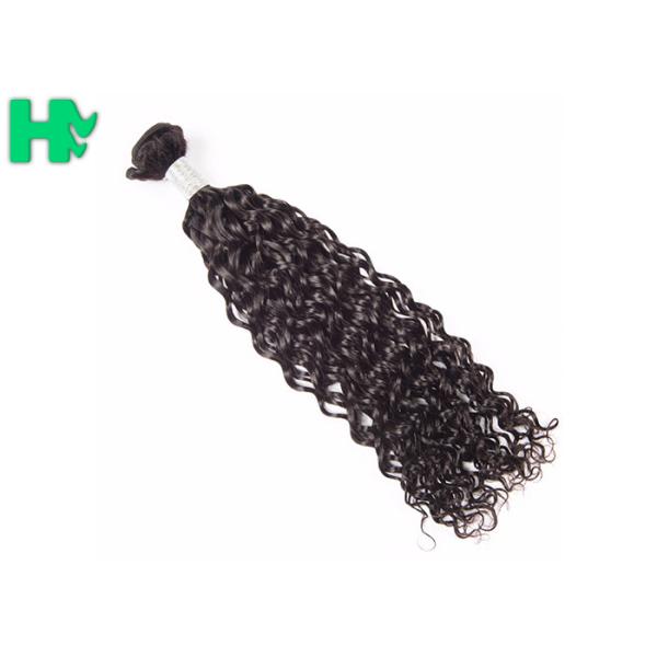 Original Peruvian Human Hair Extension , Natural Wave Virgin Human Hair Weft No Smell