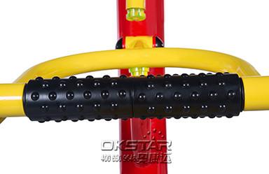 China top manufacturer of good quality Outdoor Fitness Equipments-outdoor back stretching device